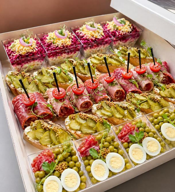 Бокс Закусочный, 30 шт