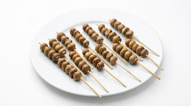 Шашлычок из шампиньонов