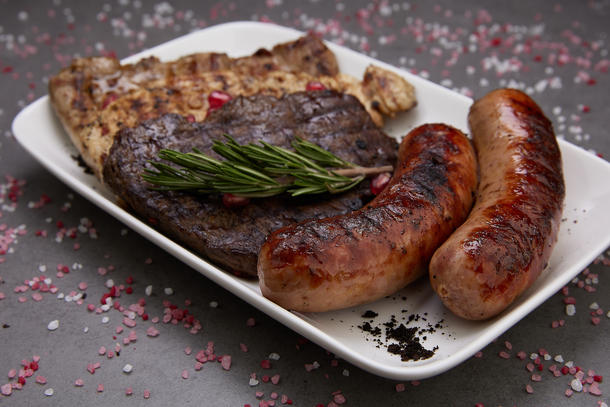 Мясное ассорти гриль Мясное ассорти гриль