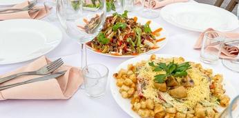 Легкий банкет на 20 персон