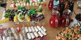Фуршетное меню классическое на 20 персон